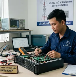 Sửa chữa thiết bị truyền thanh
